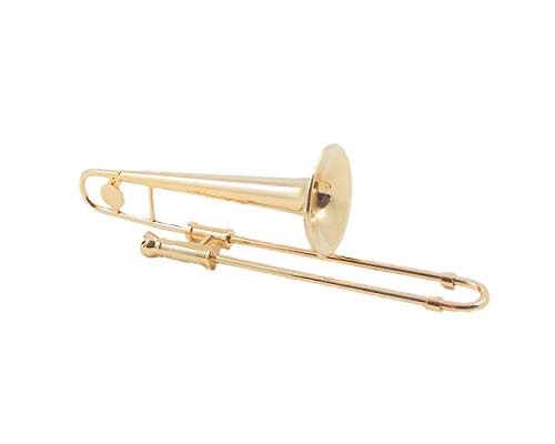 Melody Jane Casa de Muñecas Trombón Miniatura Música Habitación Escuela Instrumento 1:12