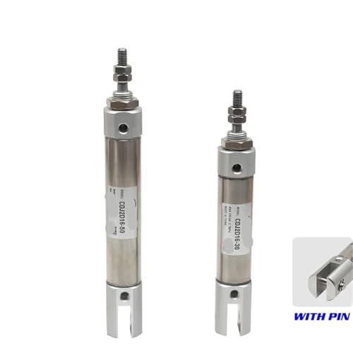 Cilindro neumático CDJ2D16 de doble efecto y carrera de 35mm con pasador 5