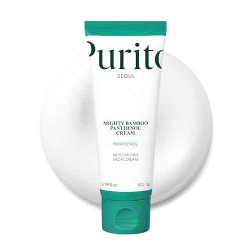 PURITO Panthenol 10% Post-Akne-Creme, Feuchtigkeitscreme für Hautunreinheiten & Barriere-Reparatur, silikonfrei, nicht komedogen, parfümfrei, vegane koreanische Hautpflege, 100 ml