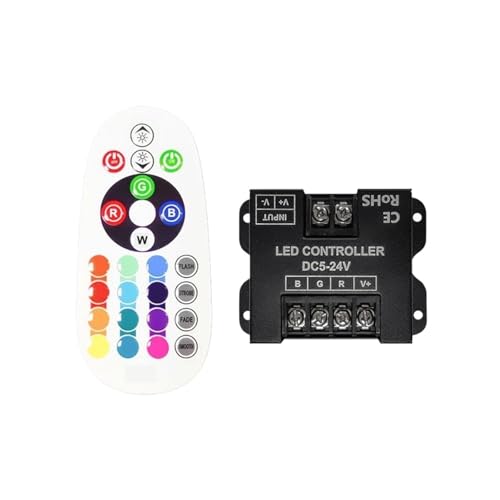 Variateur LED haute puissance contrôleur RGB boîtier fer pour ruban coloré