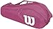 Wilson Tempest Pro Lite Tennis Racquet Bundled with an Advantage 2.5 Tennis Bag (Pink) - Best Racquet for Experienced Juniors