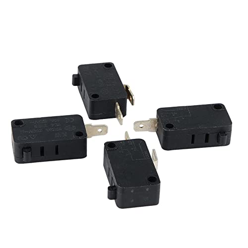 Micro interruptor de 2 pines para arreglar la lavadora y el microondas en casa 5