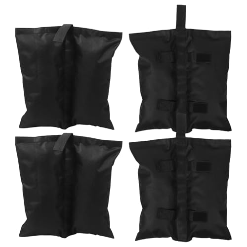 ARTIBETTER Bolsas de Arena para Carpa 4 Unidades, Sacos Pesados Impermeables Prueba de Viento, Tela Oxford Resistente para Toldos y Sombrillas Exteriores, Pesos para Fijar Toldos y