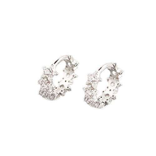 Boucles d'oreilles cristal pavé légères anti fatigue pour mariage