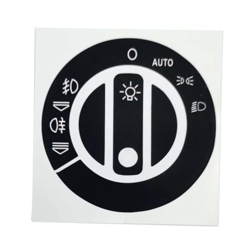 Solution Bouton Usé d'Autoradio et Climatisation Audi A4 B6 B7 Autocollant - 4