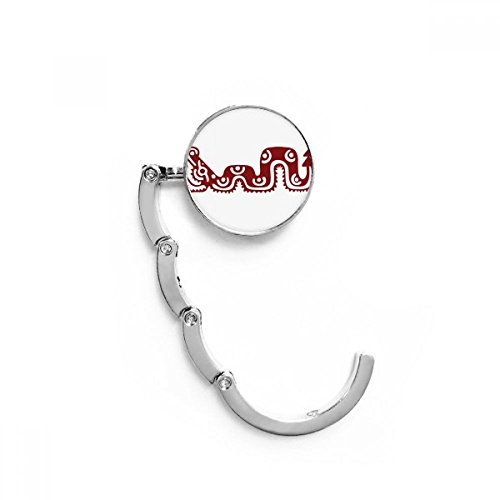 Cintre de bureau pliable Mexique : la finesse d'un totem serpent ancien
