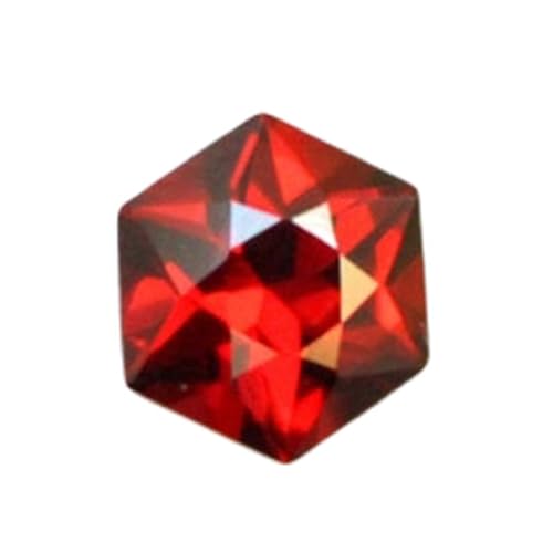 Gemme grenat rouge naturel 9x9x5.70mm de haute qualité pour joaillerie artisanale