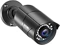 ZOSI 1080P 1920TVL Security Camera Outdoor Indoor,Hybrid 4-in-1 TVI/CVI/AHD/960H CVBS Bullet Cam for Analog Home Office Surveillance DVR CCTV System,IP67 Weatherproof,120ft IR Night Vision,Black