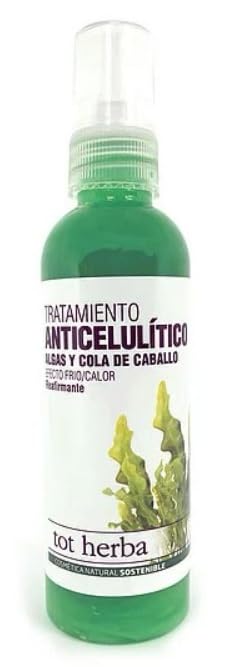 Tratamiento Anticelulítico Tot Herba con Algas y Cola de Caballo, Efecto Frío/Calor, 100ml