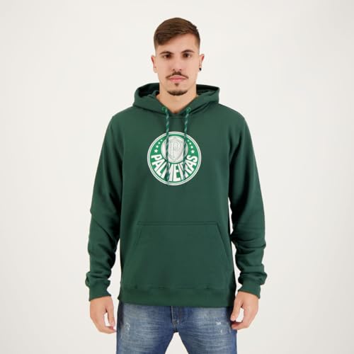Moletom Palmeiras Canguru Tradicional Verde