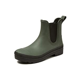 Gevavi Boots – 4200 enkelhoge dameslaarzen SEBS groen/sw, 38 EU