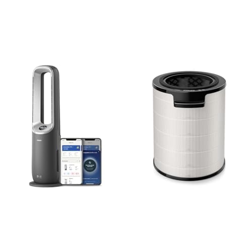 Philips Air Performer 3-in-1: Luftreiniger, Heiz- und Kühlgebläse & erter 3-in-1-Filter für Luftreiniger AMF870 und AMF765