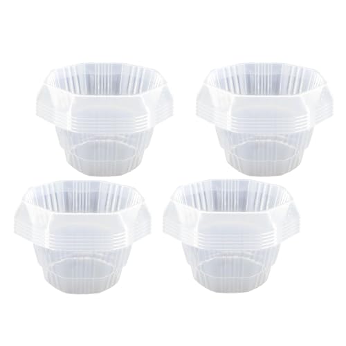 Garden Cloche   20 Piece Protective Gardening Dome Set | Plant Protection Cover And Snail Collar For Vegetables, Flowers, Salad, Seedlings | Ideal For Lawn, Yard, Outdoor Nursery And Garden Beds