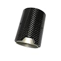 Auto-Endrohr Für BMW M2 F87 M3 F80 M4 F82 F83 M5 F10 M6 F12 F13 70mm Real Carbon Fiber Auspuff Tipps Schalldämpfer für Rohr Außen Zubehör(Silber) Auto-Endrohr Für BMW M2 F87 M3 F80 M4 F82 F83 M5 F10 M6 F12 F13 70mm Real Carbon Fiber Auspuff Tipps Schalldämpfer für Rohr Außen Zubehör(Silber)