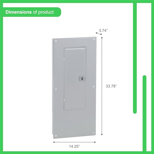 Square D by Schneider Electric Square D - HOM3060M200PCVP 200 Amp 30-Space 60-Circuit Indoor Main Breaker Load Center with Cover