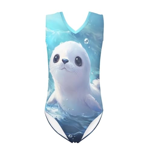Image of Girls Swimsuit 1 Piece Beach Sport Bathing Suits, Kids Swimwear