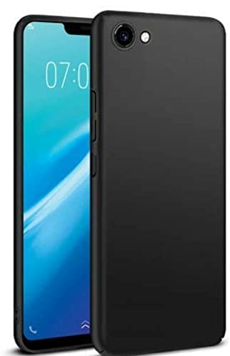 Image of Mobile Back Cover Case for Vivo Y81i (Silicone Case|CameraProtection|Black SC1510)