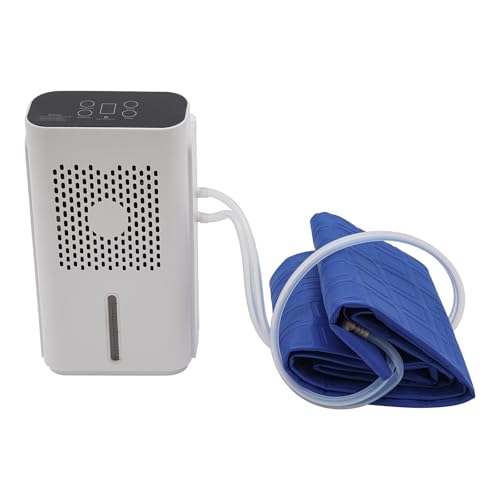 Water Cooling Mattress Pad, Quiet Water Bed Cooler with LCD, 63 X 27.5in Cooling System Water Bed, Hydro Cooled Topper for Hot Sleepers Night Sweats Relief