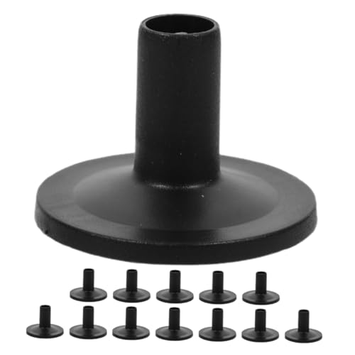 12pcs Percussion Cymbal Sleeves Durable Plastic Drum Accessories for Reducing Noise and Wear High Intensity Performance Support for Drum Set Stability