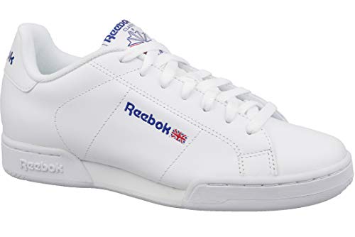 Reebok Men's NPC ii Fashion Sneaker, White, 15