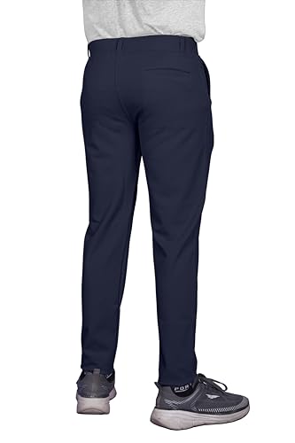 Image of HARSHAD KUMAR & CO Men's Flexible Formal Trousers, Dress Pants
