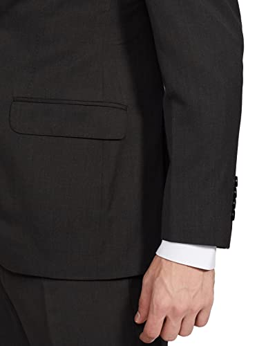 Image of Raymond Wool Men's Full Sleeve Contemporary FIT Medium Grey Formal Suit