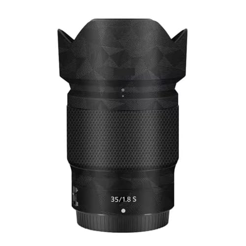 Vinyle pour objectif Nikon Z 35 mm F1.8S autocollant protection triangle titane film