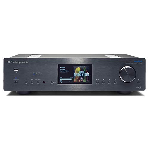 Cambridge Audio Azur 851N Stereo Digital Preamplifier, Network Player | Hi-Fi All-in-One Receiver | Wireless Media Streaming with WiFi, Apple AirPlay and Android Compatible (Black)