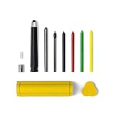 EGOUNDESIGN Astuccio Atelier Grafene Trilobyme Con Chiusura Magnetica Contenente Strumento Multifunzione Cento3.e Con Ricariche Design Unico By Achille Castiglioni e Gianfranco Cavaglià (Giallo)
