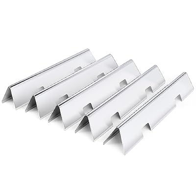 Uniflasy Flavorizer Bars for Weber Spirit E-310 & Spirit II 300 15.3 Inch Heat Plates Model 67046