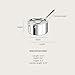 All-Clad D3 3-Ply Stainless Steel Sauce Pan with Lid 4 Quart, Induction, Oven Broiler Safe 600F, Multipurpose, Compatible w/ All Cooktops, For Restaurant or Home Kitchen, Pots & Pans, Cookware, Silver