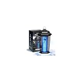 YQALLEY Mata Mosquitos Electrico, 20W Lampara Mata Mosquitos, 4200V Matamoscas Electrico con luz LED, Ipx4 Resistente al...