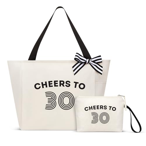 Image of Vavabox 40th Birthday Gifts Women, Unique 40 Years Old Tote Bag, Vintage 1986 Handbag Gifts for Women Mom Wife Friend