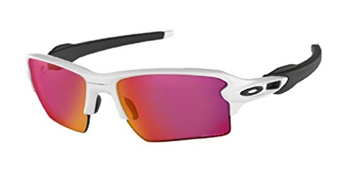 Oakley Flak 2.0 XL OO9188 918803 59M Polished White/Prizm Field Sunglasses For Men+BUNDLE with Oakley Accessory Leash Kit