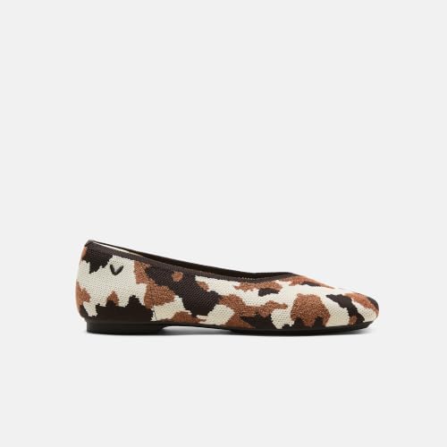 Image of VIVAIA Margot 3.0 Newly Upgraded Women's Ballet Flats Comfortable Square-Toe V-Cut Flats Casual Dress Washable Sustainable Shoes