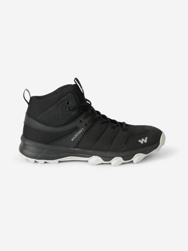 Image of Wildcraft Men's 52064clivton 2 Bootblack Grey Hiking Shoe