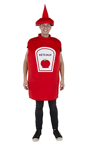 Dress Up America Ketchup Bottle Costume