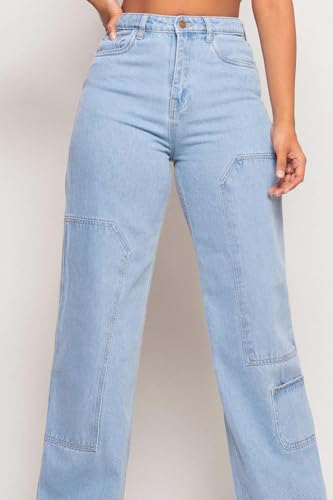 Image of KOTTY Women High Rise Straight Jeans