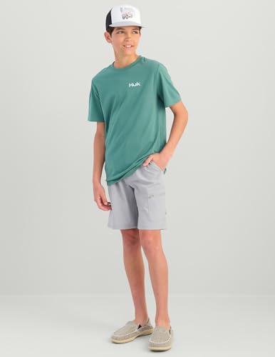 HUK Boys' Performance Fishing Graphic Tee, Short Sleeve T-Shirt for Kids3