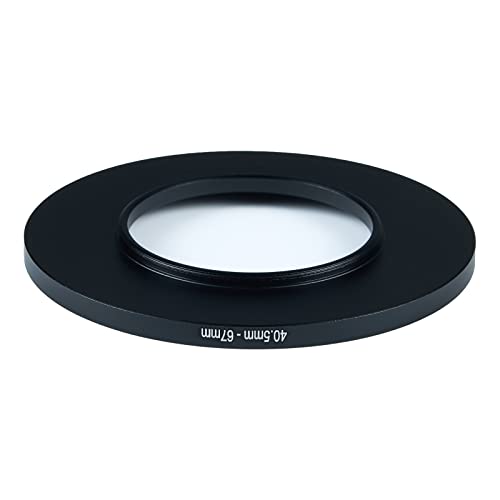 Image of 40.5mm to 67mm Step-Up Ring Filter Adapter for All Brands UV ND CPL Metal Ring Step-Up Rings Adapter Filter (40.5mm-67mm)