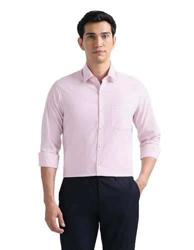 Image of Arrow Checked Slim Fit Mens Formal Shirt - Cotton, Breathable & Comfortable, Full Sleeves Shirts for Men