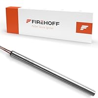 Zündkerze für Pelletofen - 300 W, 155 mm, Durchmesser 9,9 mm mit Schnellanschluss - 2 Jahre Garantie