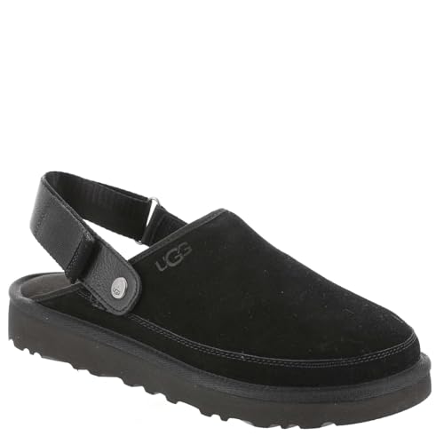 UGG Men's Goldencoast Clog Flat Sandal, Black, 7 by UGG - Image 4