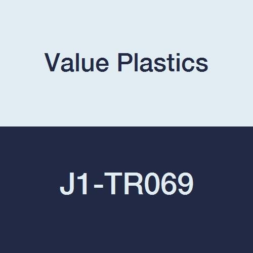 Value Plastics Tee Reduce Connector , 500 Series Barbs, 1/2