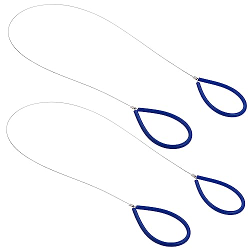 Happyyami 2-pack Emergency Survival Wire Saws Pvc Handle Outdoor Handheld Pipe Saw for Wire