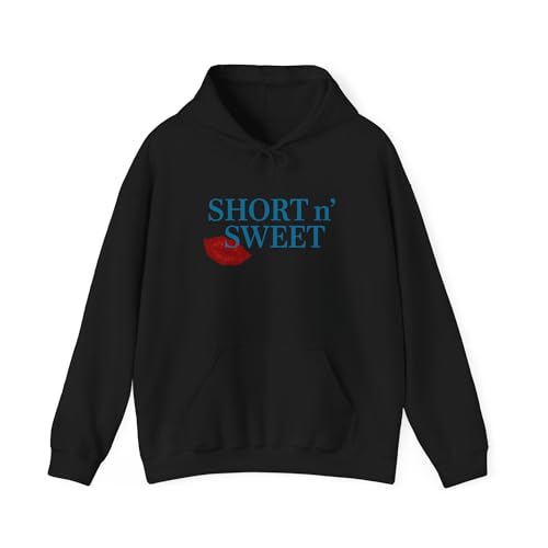 Sweet & Cozy Hooded Sweatshirt Short N Sweet inspired- Perfect for Casual Days, Cozy Layering, Unisex Style - Main Image