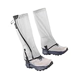 Avejjbaey Wasserdichte Beingamaschen für Camping, Wandern, Outdoor, Ski, Schnee für Damen und Herren, verschleißfeste Gamaschen für Knöchel und Outdoor