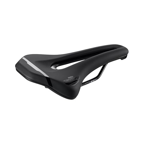 Selle San Marco GROUND Sport – Mountainbikezadel Off-road MTB met Koolstofstaal Frame en Anatomisch Gat – Maat L3, Zwart