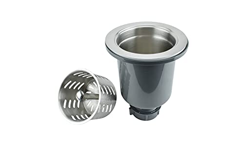 Colador de fregadero profundo de cocina Keeney K1435 acero inoxidable