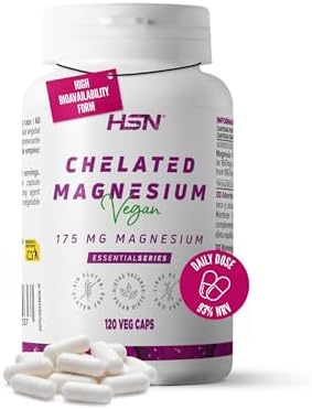 HSN Magnesio Bisglicinato 350mg (Mineral Elemental por dosis diar...